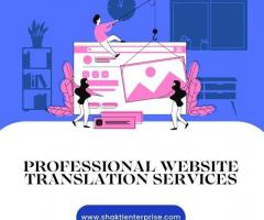 Professional Website Translation Services by Shakti Enterprise