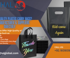 Buy High Quality Plastic Carry Bags from Manufacturer & Supplier Directly