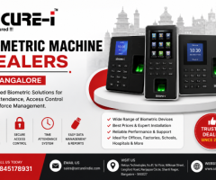 Trusted Biometric Machine Dealers in Bangalore – Smart Attendance & Access Control