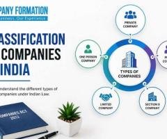 Learn Different Classification of Companies in India