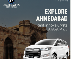 Car hire on rental services in Ahmedabad