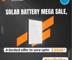 Sunshine Special: Save $3,000 on Solar Batteries and Enjoy a Special Offer!