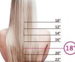 The Ultimate Hair Upgrade: Weft Extensions in 18 Inches for Every Style