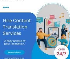Hire Content Translation Services - 1