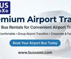 Professional Airport Bus Rental Services