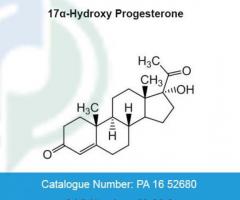 17α-Hydroxy Progesterone, CAS No : 68-96-2
