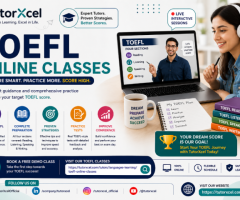 Achieve TOEFL Success with TutorXcel Online Classes