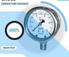 High Safety Pressure Gauge - Miniature Design | India Pressure Gauge