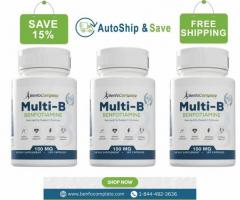 Buy Multi-B for Neuropathy - 3 bottles and SAVE 20%