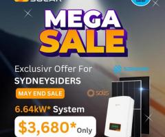 Solar Blitz Sale: Seize the Opportunity with a 6.64kW Solar System for Just $3680 in Sydney!