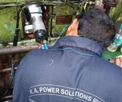 Crankshaft Repair and Grinding of  Yanmar Engine 6N165 - 1