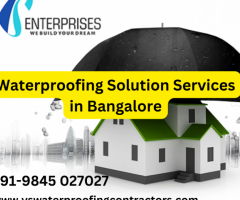 Top Waterproofing Solution Services in Bangalore at Affordable Price