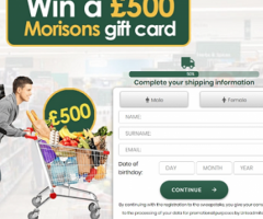 Claim Your £500 Morison Gift Card Now!