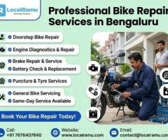 Bengaluru's Most Trusted Bike Repair Service LocalRamu Is Just One Call Away