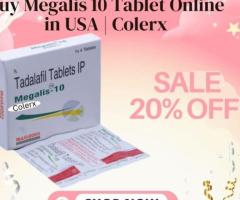 Buy Megalis 10 Tablet Online in USA | Colerx