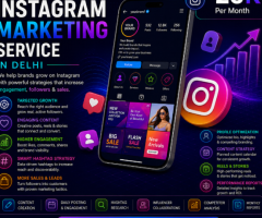 Instagram Marketing Service in Delhi - Kreeya Design