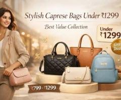 Caprese Bags Discount: Save Big on Slings, Wallets & Backpacks