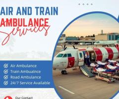 Greenbird Air and Train Ambulance Service in Indore for Swift Relocation of Patients