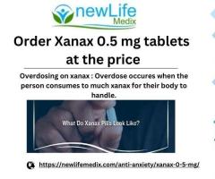 Order Xanax 0.5 mg tablets at the price