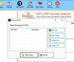 Convert OST to PST- Regain Software