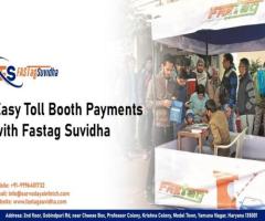 Use technology innovation in fastag recharge to pay cash at transaction place