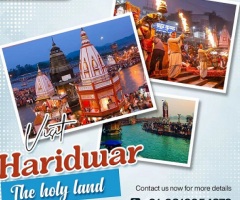 Experience Haridwar by Car on rent in Delhi with Driver with Cabrentaldelhi