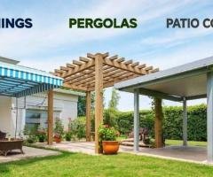Awnings vs Pergolas vs Patio Covers: What’s the Difference