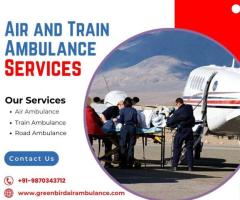 Greenbird Air and Train Ambulance Service in Haryana for Fast and Safe Patient Relocation