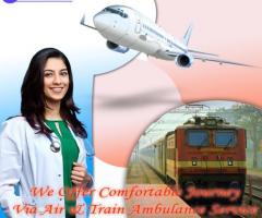 Medilift Train Ambulance Service in Guwahati with Top-Class Medical Facilities
