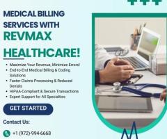 Medical Billing Outsourcing – Maximize Revenue with RevMax Healthcare!