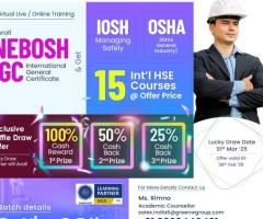 NEBOSH IGC Raffle Draw Offer in Trivandrum