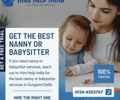 We have helped more than 1000+ customers in Gurgaon with hiring a nanny. Hire your nanny now!