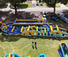 Inflatable Obstacle Course Hire Near Warwick