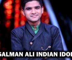 Here you know about salman ali indian idol