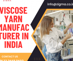 Best Viscose Yarn Manufacturer In India by Zigma Fashion
