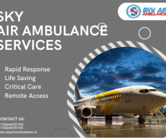 An Air Ambulance from Kolkata to Delhi for Refined Patient Care with Sky Air Ambulance