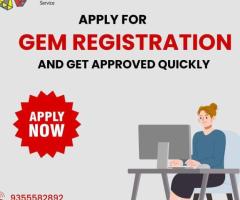 Apply for GeM Registration and Get Approved Quickly