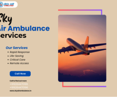 Book an Advanced Air Ambulance from Varanasi to Delhi for Smooth Medical Relocation