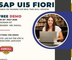 SAP UI5 Fiori Free Demo Class by Visualpath