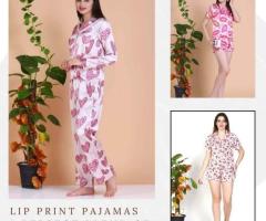 Mini Apparels’ Lip Print Pajamas – A Perfect Blend of Comfort & Chic