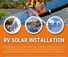 RV Solar Installation in San Antonio