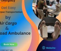 FALC Emergency Dead Body Ambulance with an Expert Team in Delhi