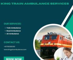 King Train Ambulance in Guwahati provides timely assistance in case of emergency