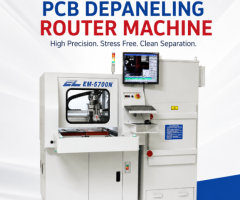 High-Precision PCB Depaneling Router Machine in India