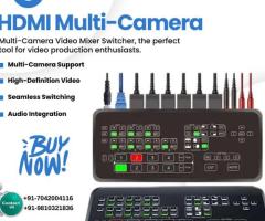 HDMI Multi-Camera Video Mini switcher Mixer for Live Streaming