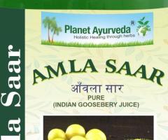 Natual Supplement For Diabetes & High Cholesterol - Amla Jiuce By Planet Ayurveda