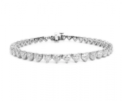 The 40/40 Diamond Bracelet - Custom Diamond Bracelet - the 10jewelry