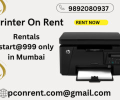 Printer On Rent Start At Rs.999/- in Mumbai