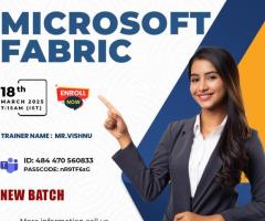 Microsoft Fabric Online Training New Batch on 18th March