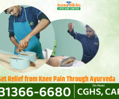 Get Relief from Knee Pain In Ayurvedic Clinic Under CGHS, CAPF, Near Karol Bagh